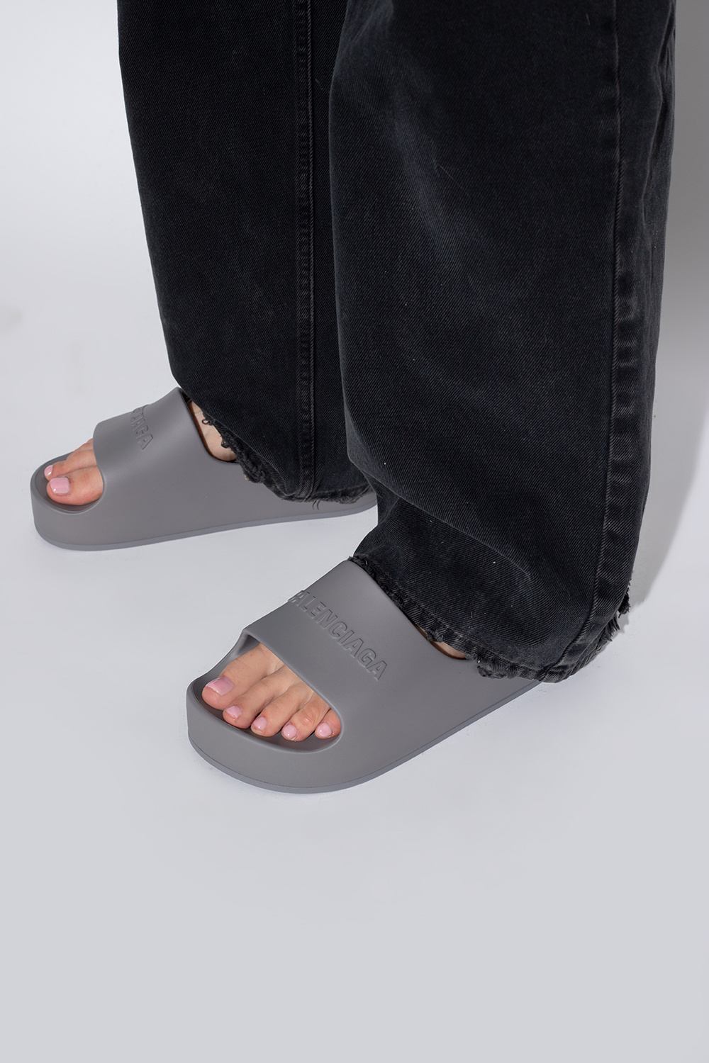 Balenciaga discount platform slides